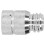 CGA320 Messing-CO2-Soda-Adapteranschluss, Silber, 43,4 mm 9