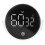 3in LED Digital Timer Rotatable Magnetic Low Noise ABS Shell Silicone Buttons Kitchen Timer White 1