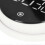 3in LED Digital Timer Rotatable Magnetic Low Noise ABS Shell Silicone Buttons Kitchen Timer White 3