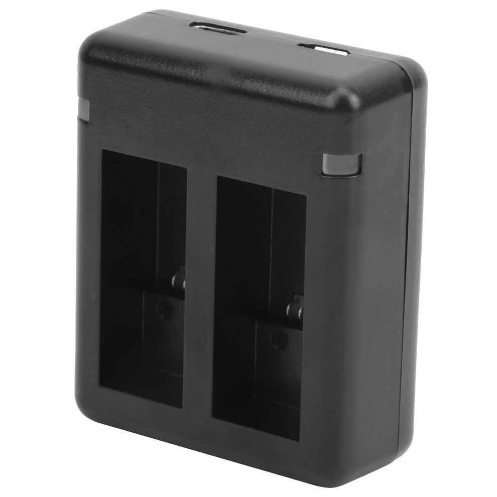 Portable Dual Port Camera Battery Charger For Gopro 9, Black 4901360424849
