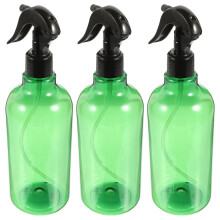 3 tomma sprayflaskor, finfördelare för kosmetika och trädgårdsbruk