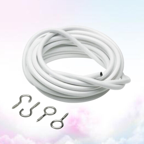 3 m PVC-gardintejp, belagd, med 4 fårögespik 1