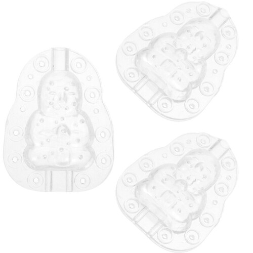 3 melon-shaped growing trays for fruit, ginseng, transparent 1