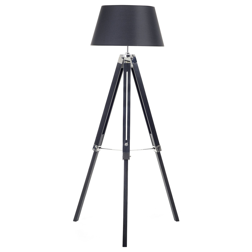 Floor Lamp MADEIRA Pine Wood Black-image-OPC-PV6P6Q-NEW