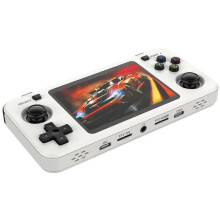 (64G white) Handheld Game Console Portable Retro 7 Colors 64G/128G Memory Classic Games MP4 Player