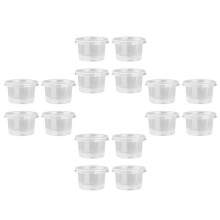 3 sets hangsloten van zinklegering in houten dozen