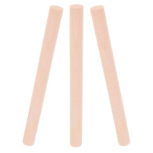 Juego de 3 piezas: espátulas, mangos de madera para equipos de cocina y agrícolas