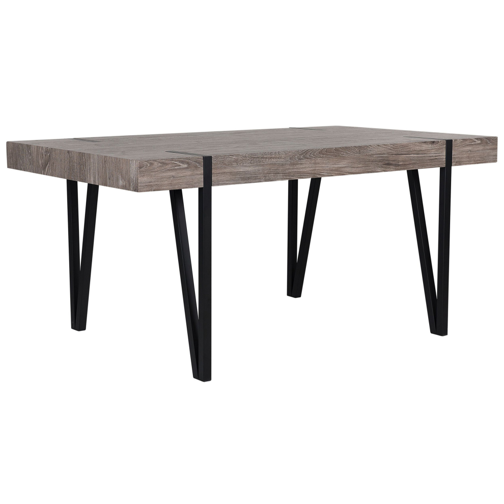 Dining Table ADENA Brown 150 cm 90 cm-image-OPC-P5W8YF9-NEW
