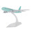 Intricate 16cm Alloy Airplane Model with Bracket for Display 7