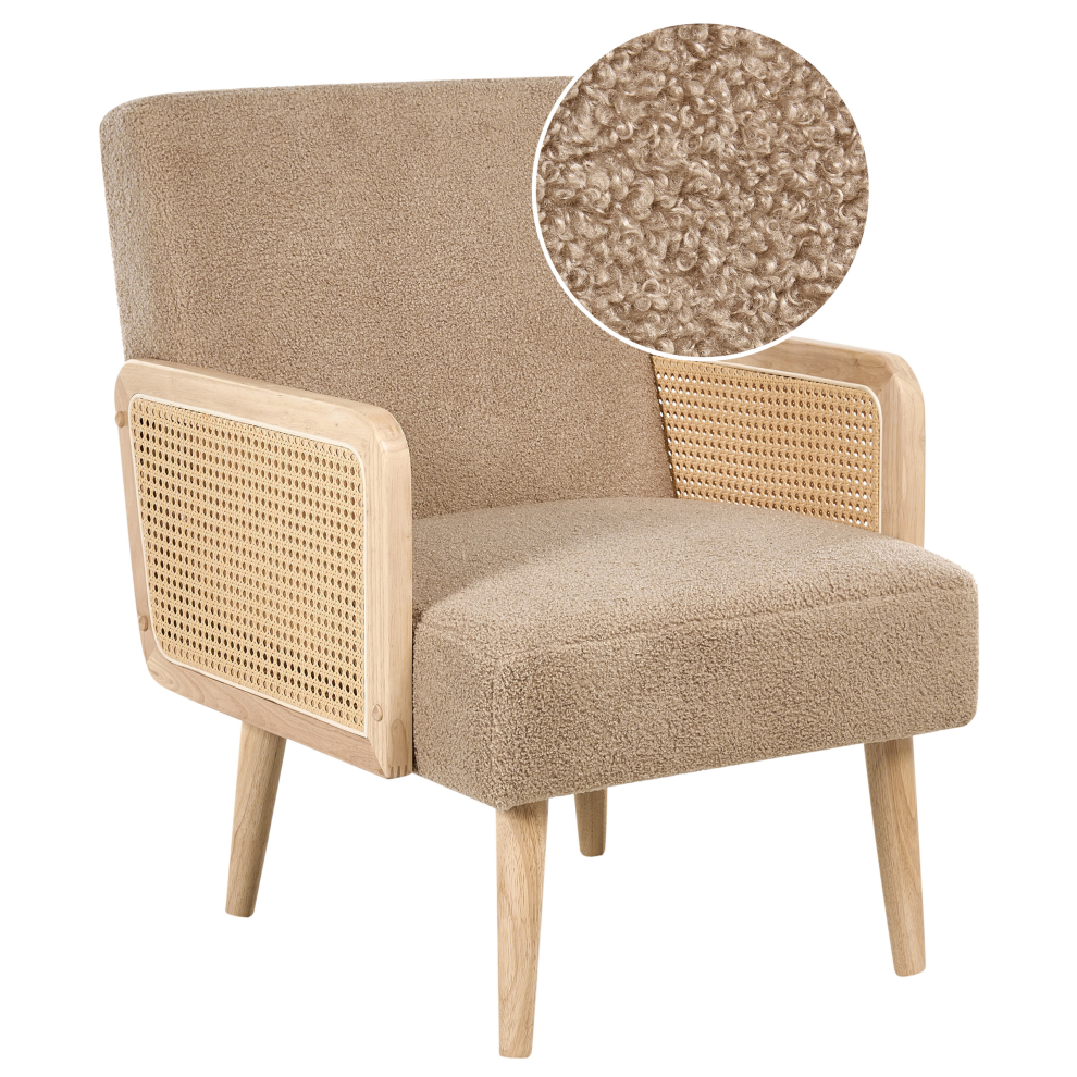 Armchair HOJBY Boucle Sand Beige-image-OPC-PJ5B887-NEW