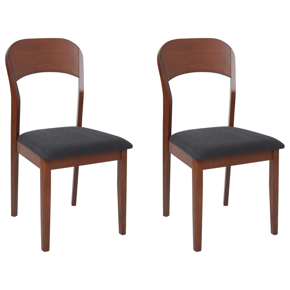 Set of 2 Dining Chairs ALVIN Wood Dark Brown-image-OPC-PGWZ75Z-NEW