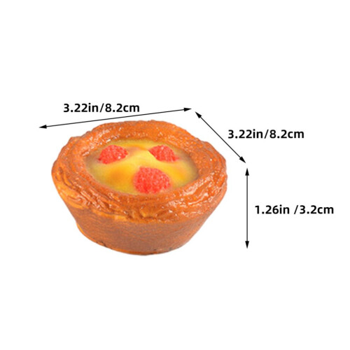 3-teiliges Simulations-Snackmodell, simulierte Eier-Requisiten 1