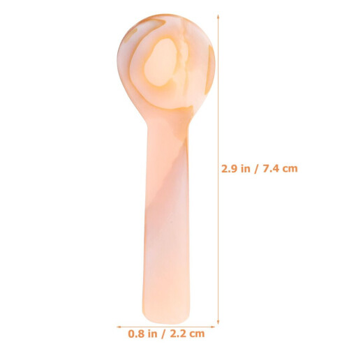 Cuchara de concha de 3 piezas, cuchara multifuncional para postre y 1