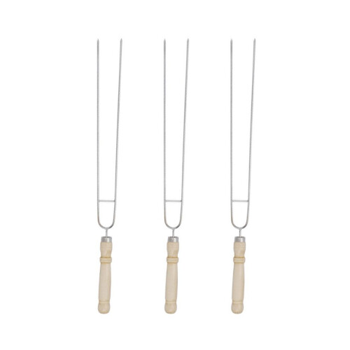 3-piece U-shaped grill fork for corn skewers 2