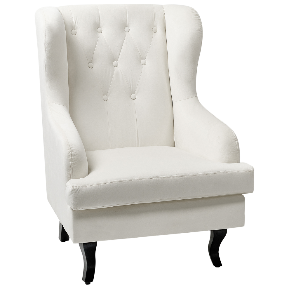 Wingback Chair ALTA Velvet Off-White-image-OPC-PGWZC66-NEW