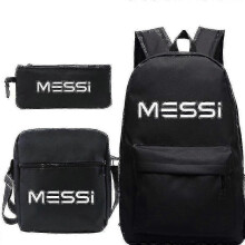 (3 pcs,10)3-Piece Backpack Set Kids Cartoon School Bag with Shoulder Bag and Pencil Case Breathable Waterproof