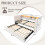 Beige Velvet Sofa Bed with USB Charging & Storage 2