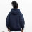 (XL, royal blue) American Retro Patchwork Fleece Jacket Unisex Oversized Casual Pullover Sweatshirt 2
