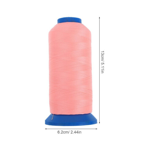 3000 mètres de fil phosphorescent pour broderie et rose 1