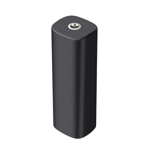 3.5 mm speech frequency noise isolator with auto-signal filter, black