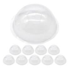 30 stuks transparante plastic koepels voor knutselprojecten