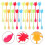 30 cucharas de plástico desechables para fiestas y postres. 3