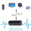 3.5 mm speech frequency noise isolator with auto-signal filter, black 2