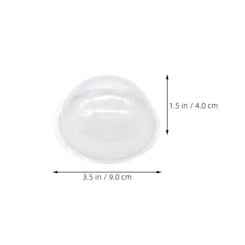 30 stuks transparante plastic koepels voor knutselprojecten 1