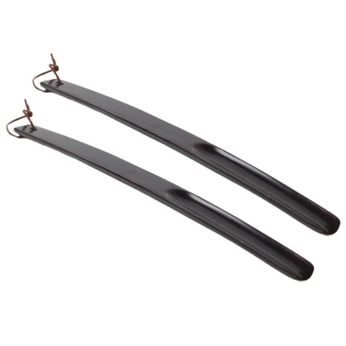 38 cm wooden shoehorn with random