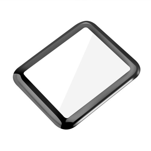3D tempered glass screen protector for 42 mm screens, scratch-resistant, bubble-free