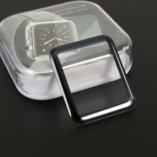 3D tempered glass screen protector for 42 mm screens, scratch-resistant, bubble-free 1