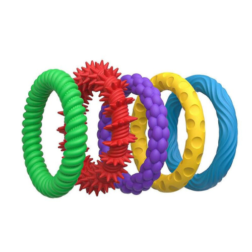Flexible Elastomer Pacifying Group Transportable Hand Counseling Device for Concentration Enhancement Tension Management Multicolor