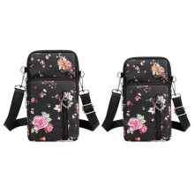 (Style 3) 2pcs Phone Bag Purse Wallet Crossbody Bag Lightweight Pockets Sports Armband Bag