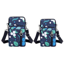 (Style 4) 2pcs Phone Bag Purse Wallet Crossbody Bag Lightweight Pockets Sports Armband Bag