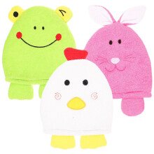 3-teiliges Set Cartoon-Accessoires aus Polyesterstoff für Kleinkinder