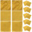 3 stuks 6-packs snoepwikkels chocoladeblaadjes 3
