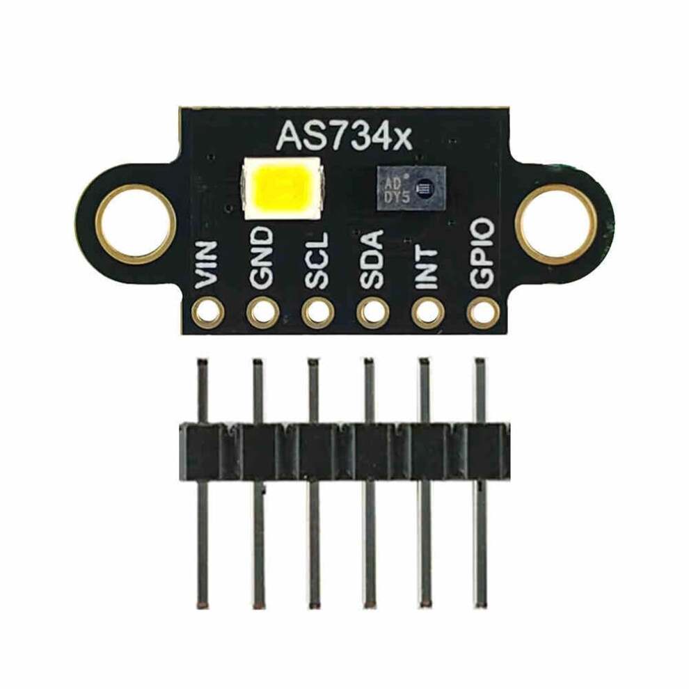 As7341-V1 Visible Infrared Color Spectrometer Sensor Module Color Temperature Illuminance Color Measurement Detection 9105992035199