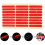 3pcs Cut-to-size two-sided stickers 3