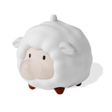 (lamb) Soothing Squeeze Toy for Adult Kids Blow Bubble Cartoon Animal Pinch Toy for Boy Girl Autisms Concentration Training Toy