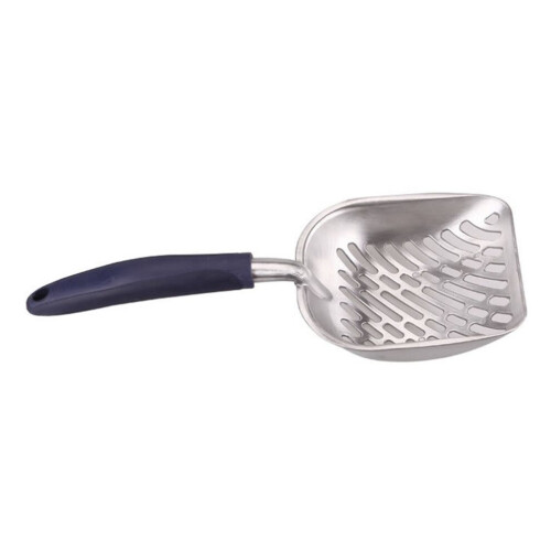 3pcs Long-Handled Cat Litter Boxes - Metal