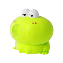 (frog) Soothing Squeeze Toy for Adult Kids Blow Bubble Cartoon Animal Pinch Toy for Boy Girl Autisms Concentration Training Toy