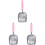 3pcs. Long-handled metal cat litter scoop 3