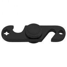 1Pc New Multifunctional Fingertip Spinner Bottle Opener Keychain Stress Relief Hand Toy (Black)