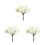 3 stuks simulatieboompjes, micro-landschap, succulententuin 4