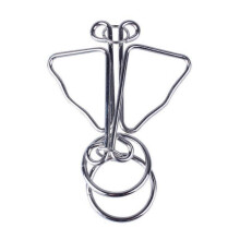 (butterfly ring) Metal Buckle Rings Brain Game Toy Fidgets Locked Puzzle Teaser Toy for Family Kids Autisms ADD Tension Alleviation Toy