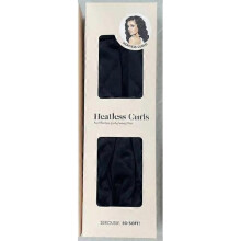 (black)New Fleece Octopus Hair Curler, No Heat Sleep Hair Rollers, Washable Headband