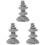 3pcs Stone for Garden Terrace Sand Table 4