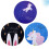 3 pieces gaming mouse pad desktop mat laptop mouse pad 5