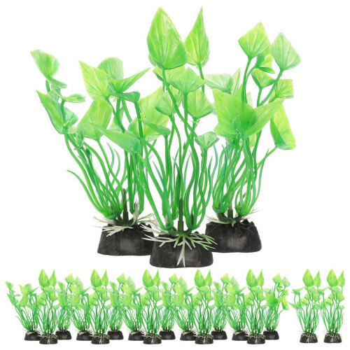 20 silkesväxter för akvarium (utbytbara) 1