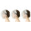 3-teiliges handgefertigtes Haaraccessoire aus Garnschleier 4